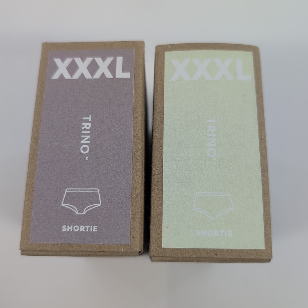 Lot of‎ 2 NEW Allbirds Trino Shortie Pitaya Peppercorn Wool Womens Size XXXL